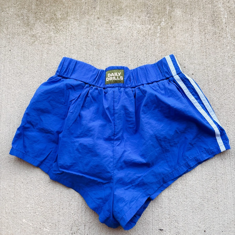 Daily Drills Blue Athletic Shorts